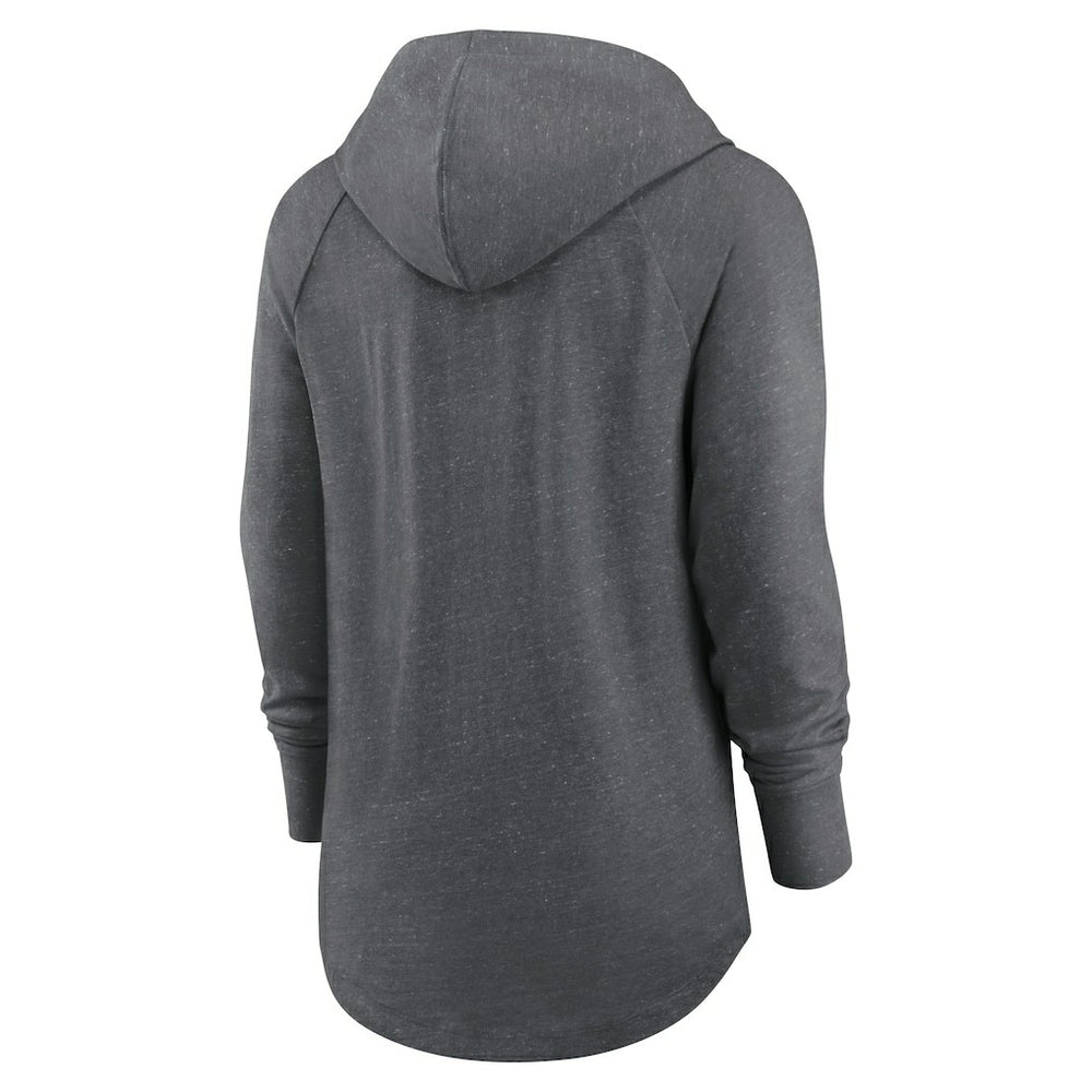 NFL Cleveland Browns Women's Raglan Funnel Neck Pullover Hoodie