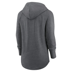 NFL New Orleans Saints Women's Raglan Funnel Neck Pullover Hoodie