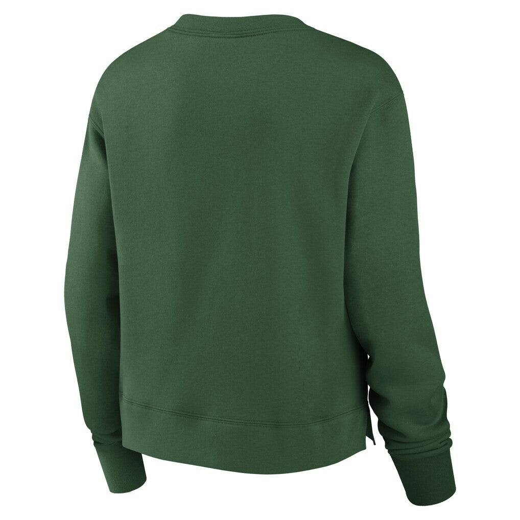 NFL New York Jets Women's High Hip Fleece Pullover Sweatshirt