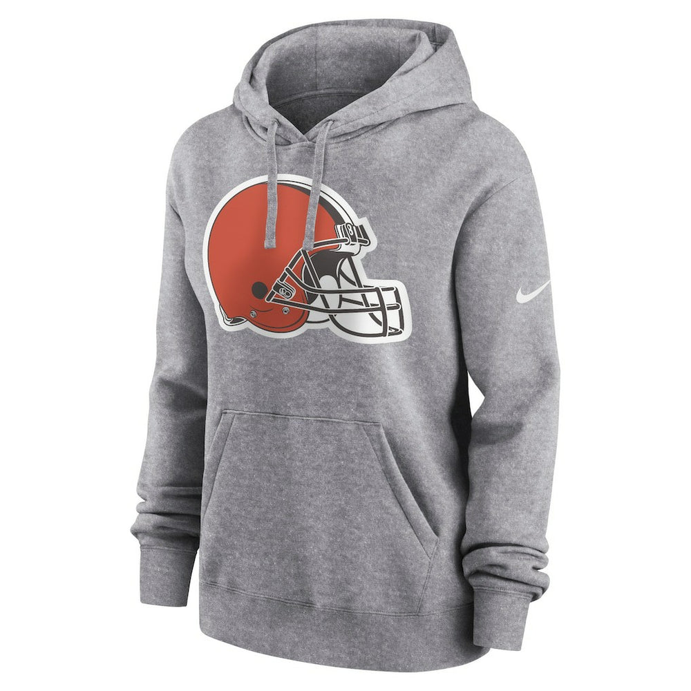 NFL Cleveland Browns Women's Team Logo Club Fleece Pullover Hoodie