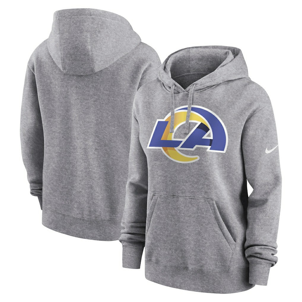 NFL Los Angeles Rams Women's Team Logo Club Fleece Pullover Hoodie