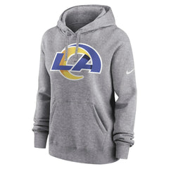NFL Los Angeles Rams Women's Team Logo Club Fleece Pullover Hoodie