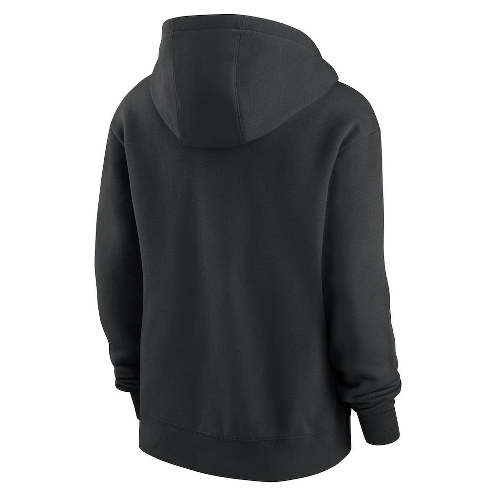 NFL New York Jets Women's Wordmark Club Fleece Pullover Hoodie