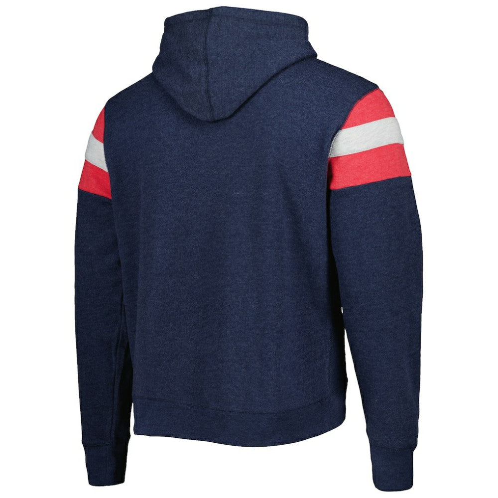 Atlanta Braves Premier Nico Pullover Hoodie - Navy | 47 brand
