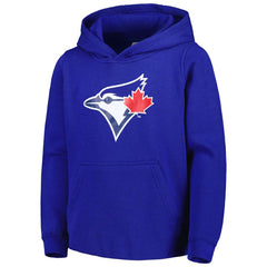 Toronto Blue Jays Youth Team Primary Logo Pullover Hoodie - Royal