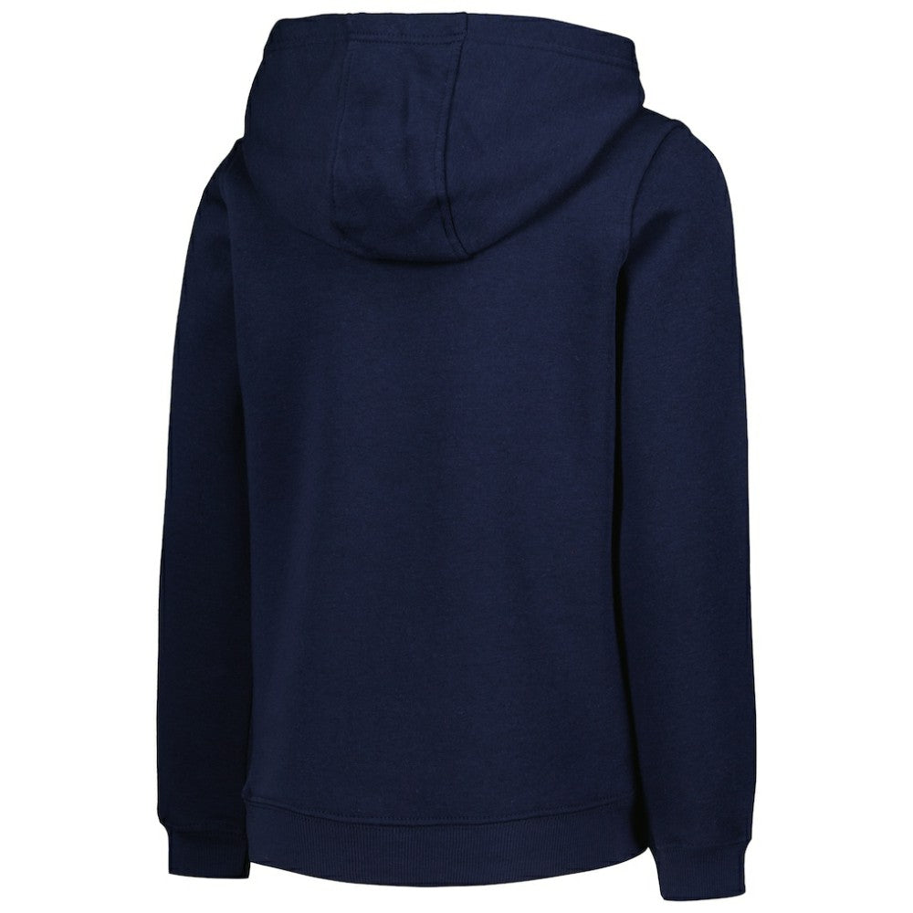 Milwaukee Brewers Youth Team Primary Logo Pullover Hoodie - Navy