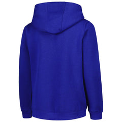 New York Mets Youth Team Primary Logo Pullover Hoodie - Royal