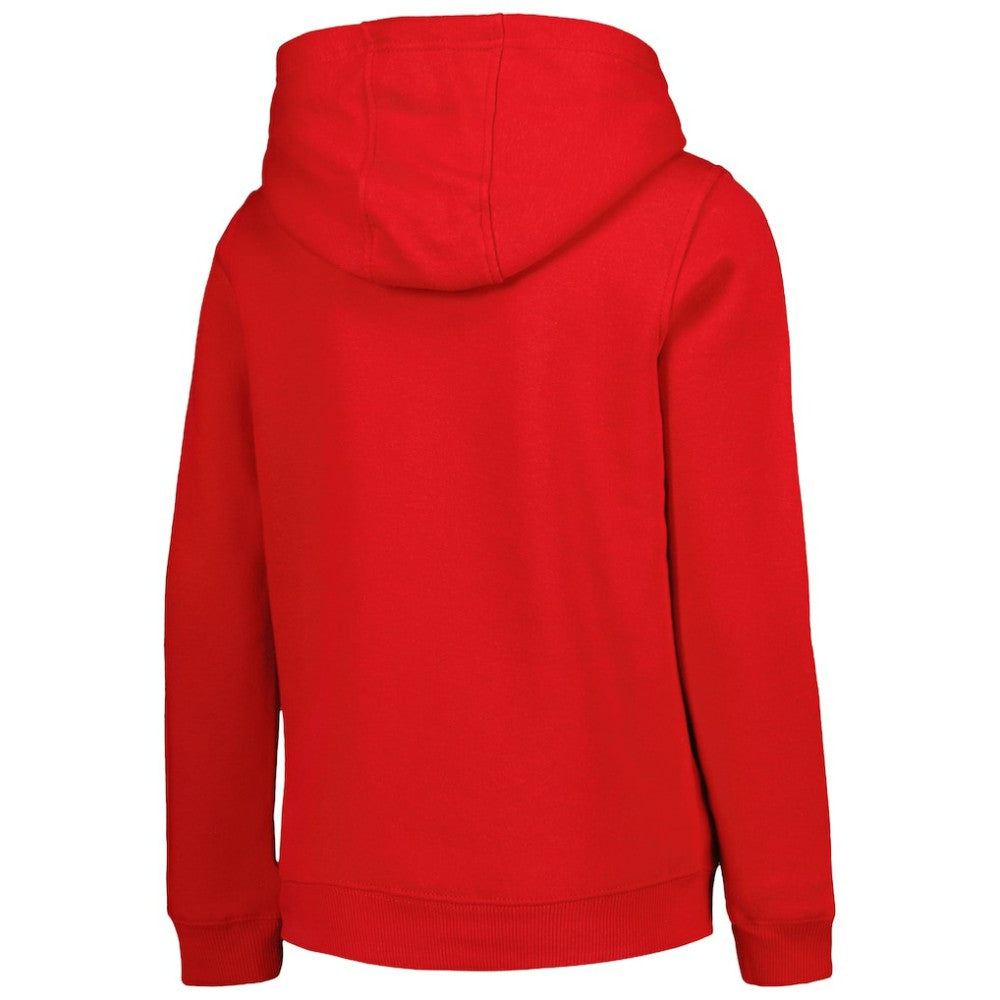 St. Louis Cardinals Youth Team Primary Logo Pullover Hoodie - Red