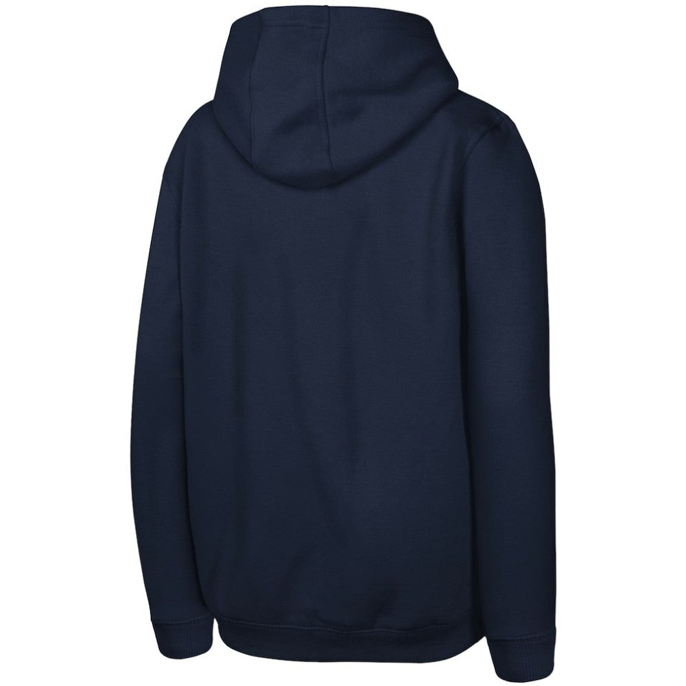Detroit Tigers Youth Team Primary Logo Pullover Hoodie - Navy
