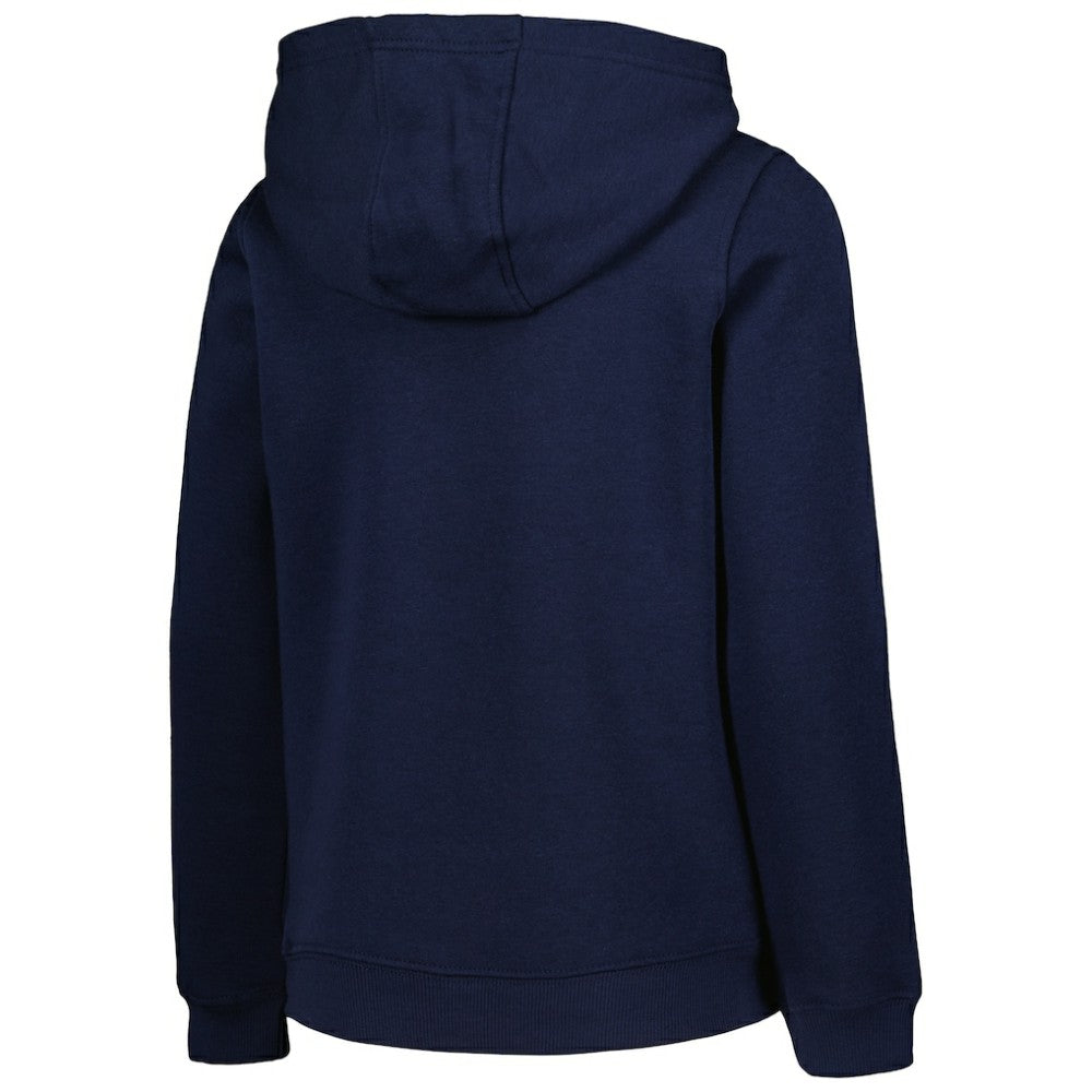 New York Yankees Youth Team Primary Logo Pullover Hoodie - Navy