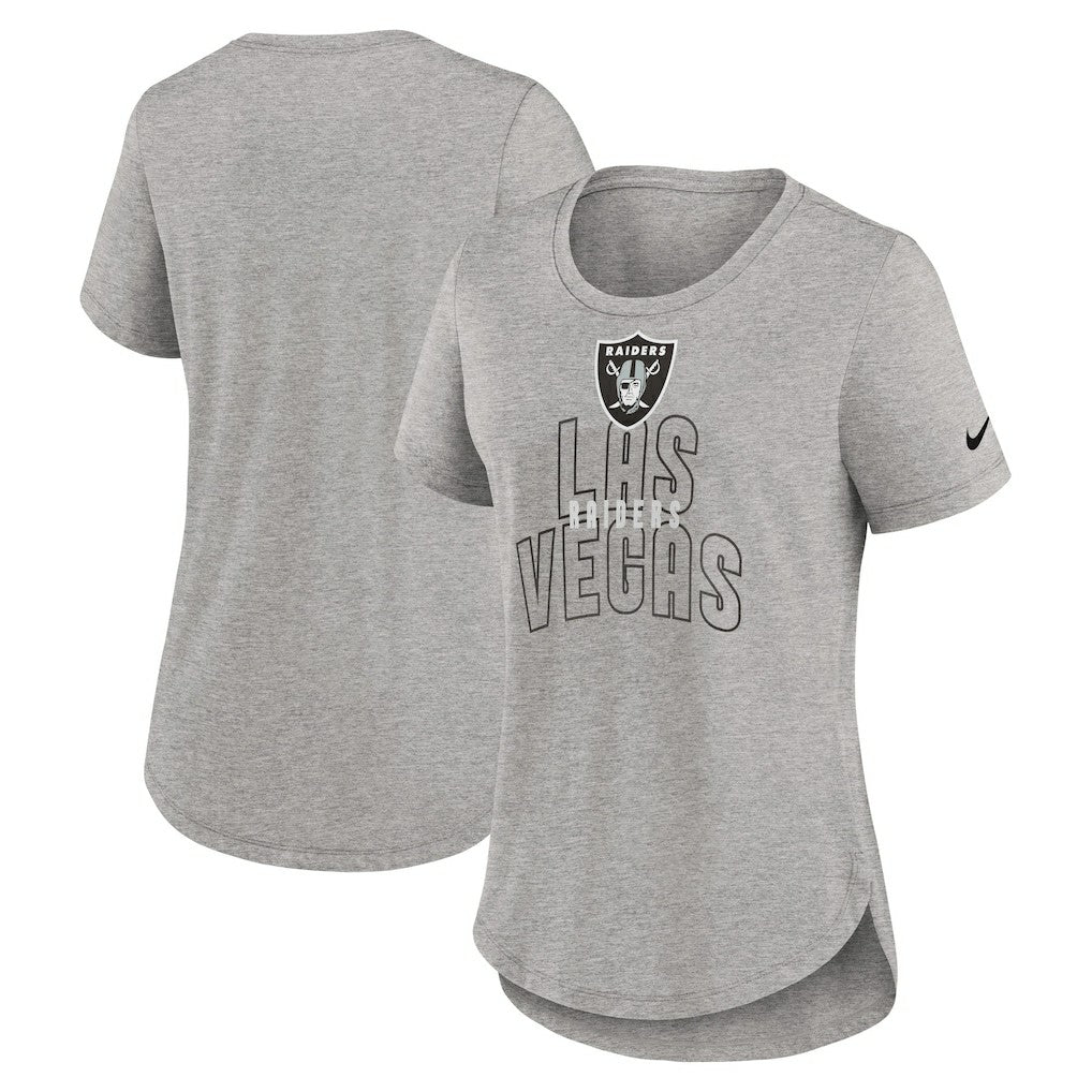 NFL Las Vegas Raiders Women's Fashion Tri-Blend T-Shirt