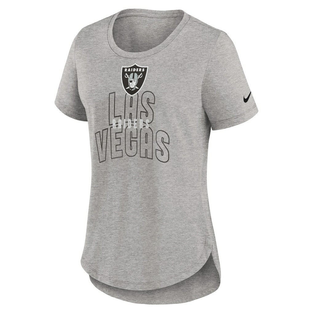 NFL Las Vegas Raiders Women's Fashion Tri-Blend T-Shirt