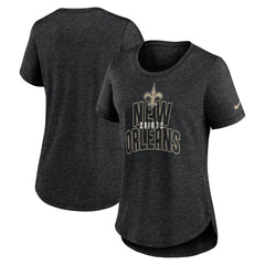 NFL New Orleans Saints Women's Fashion Tri-Blend T-Shirt