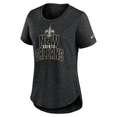 NFL New Orleans Saints Women's Fashion Tri-Blend T-Shirt