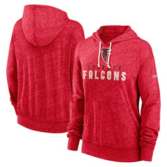 NFL Atlanta Falcons Women's Rewind Gym Vintage Lightweight Pullover Hoodie