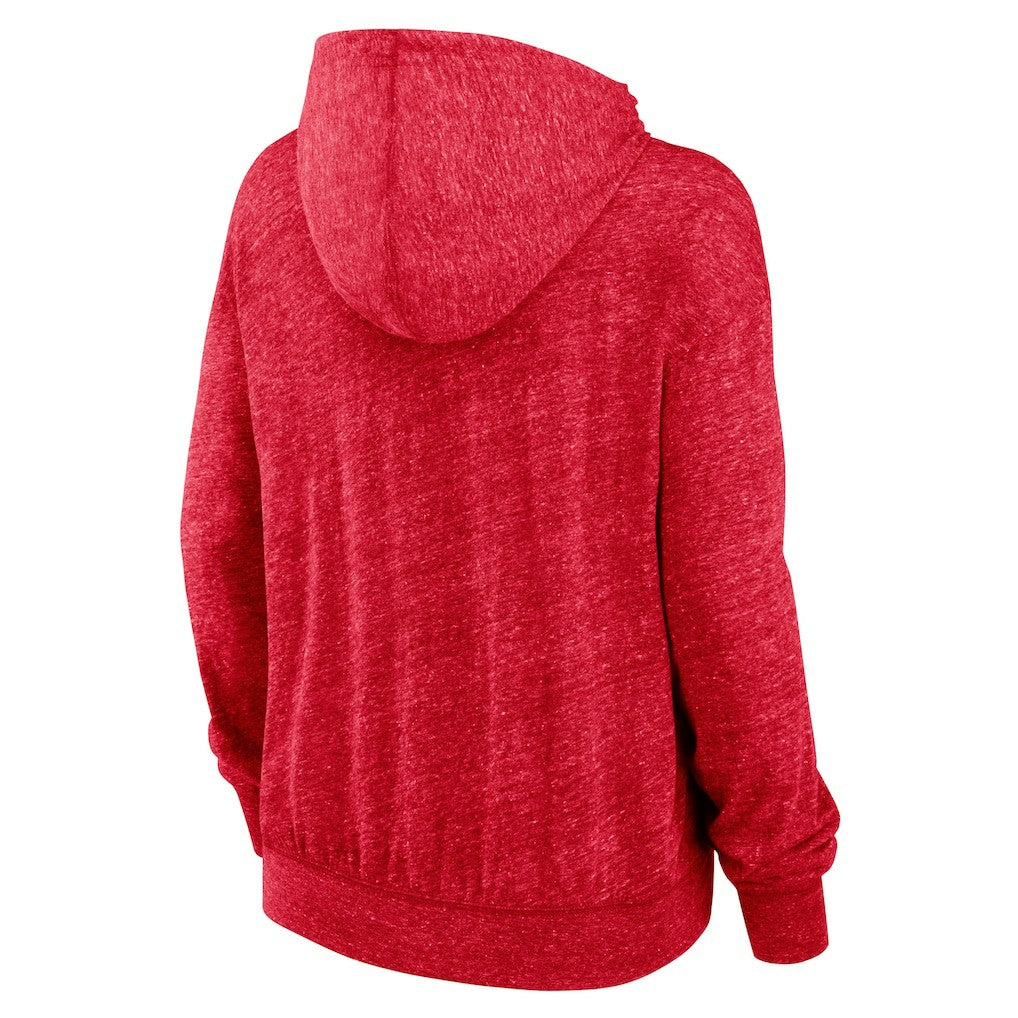 NFL Atlanta Falcons Women's Rewind Gym Vintage Lightweight Pullover Hoodie