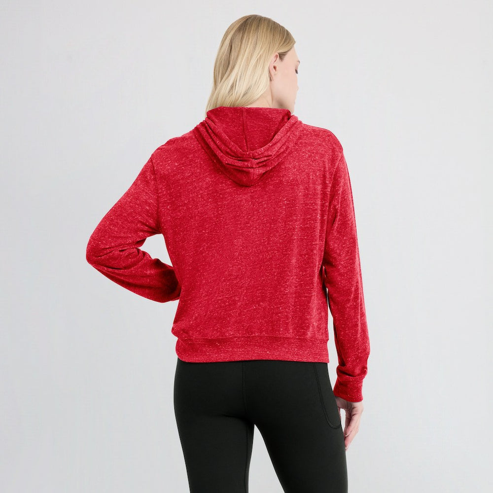 NFL Atlanta Falcons Women's Rewind Gym Vintage Lightweight Pullover Hoodie