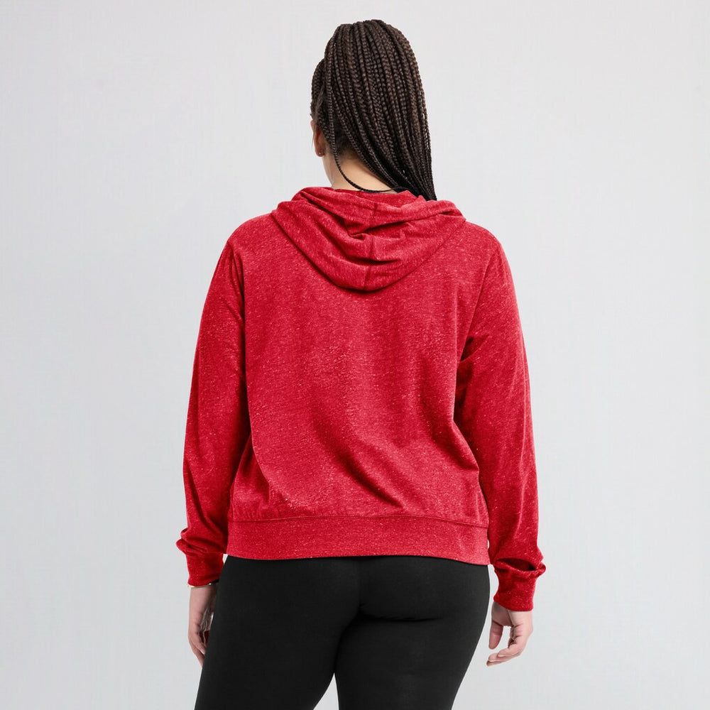 NFL Atlanta Falcons Women's Rewind Gym Vintage Lightweight Pullover Hoodie