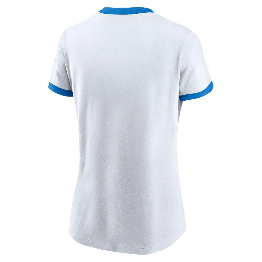 NFL Los Angeles Chargers Women's Rewind Ringer Tri-Blend T-Shirt