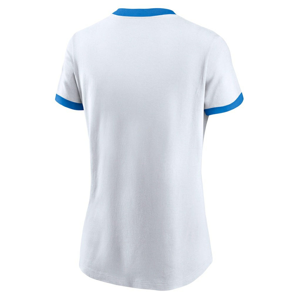 NFL Los Angeles Chargers Women's Rewind Ringer Tri-Blend T-Shirt