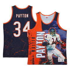 NFL Chicago Bears Walter Payton  1983 Player Burst Tank Top