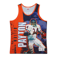 NFL Chicago Bears Walter Payton  1983 Player Burst Tank Top
