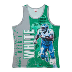 NFL Philadelphia Eagles Reggie White  1992 Player Burst Tank Top