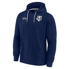 Minnesota Twins Unisex Elements Super Soft Fleece Pullover Hoodie - Navy
