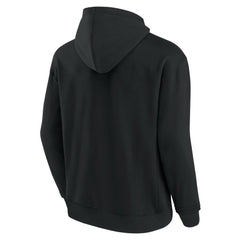 Miami Marlins Unisex Elements Super Soft Fleece Pullover Hoodie - Black