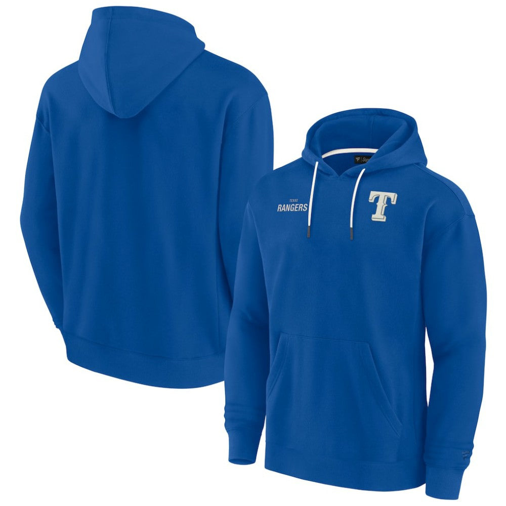 Texas Rangers Unisex Elements Super Soft Fleece Pullover Hoodie - Royal