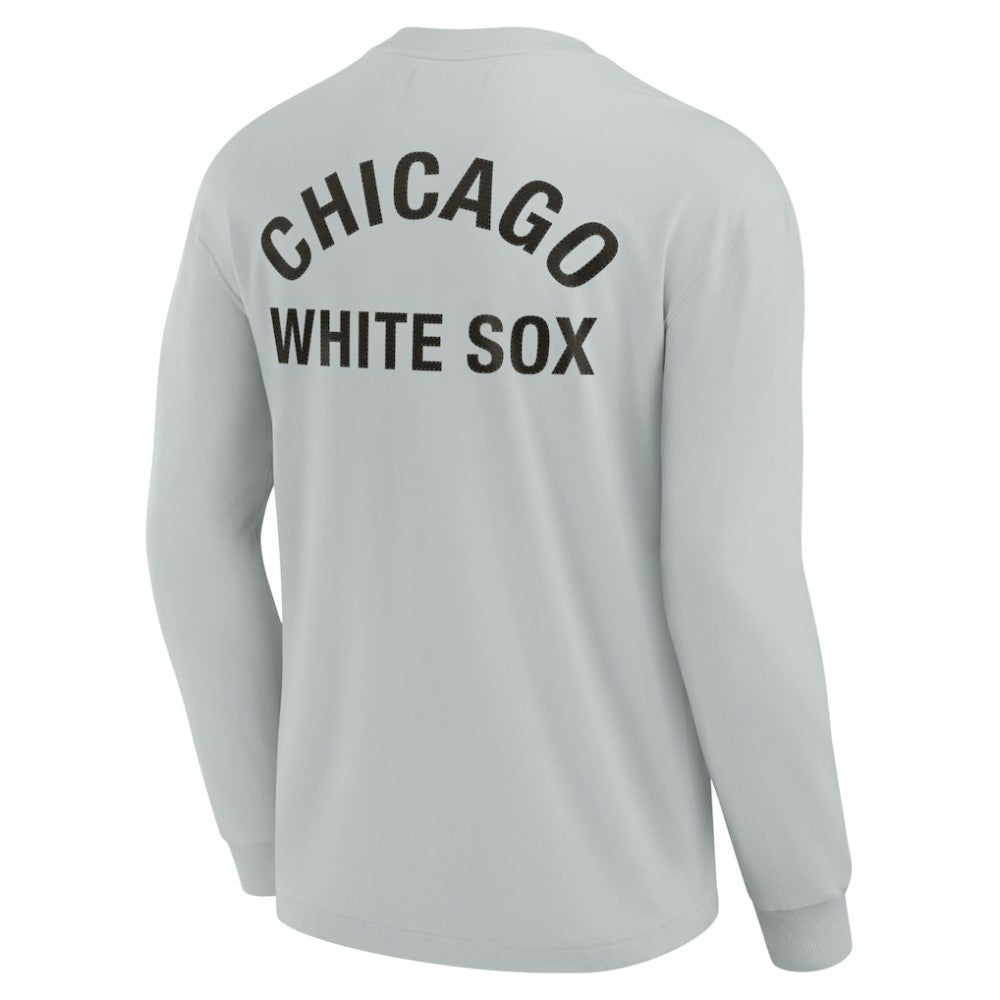 Chicago White Sox Unisex Elements Super Soft Long Sleeve T-Shirt - Gray