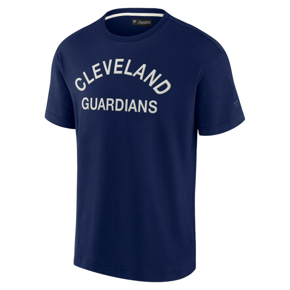 Cleveland Guardians Unisex Elements Super Soft Short Sleeve T-Shirt - Navy