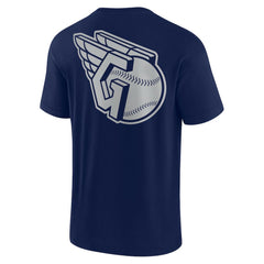 Cleveland Guardians Unisex Elements Super Soft Short Sleeve T-Shirt - Navy