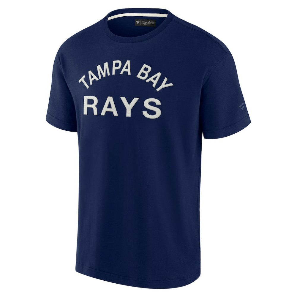Tampa Bay Rays Unisex Elements Super Soft Short Sleeve T-Shirt - Navy