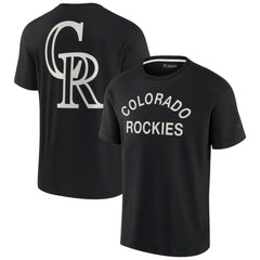 Colorado Rockies Unisex Elements Super Soft Short Sleeve T-Shirt - Black