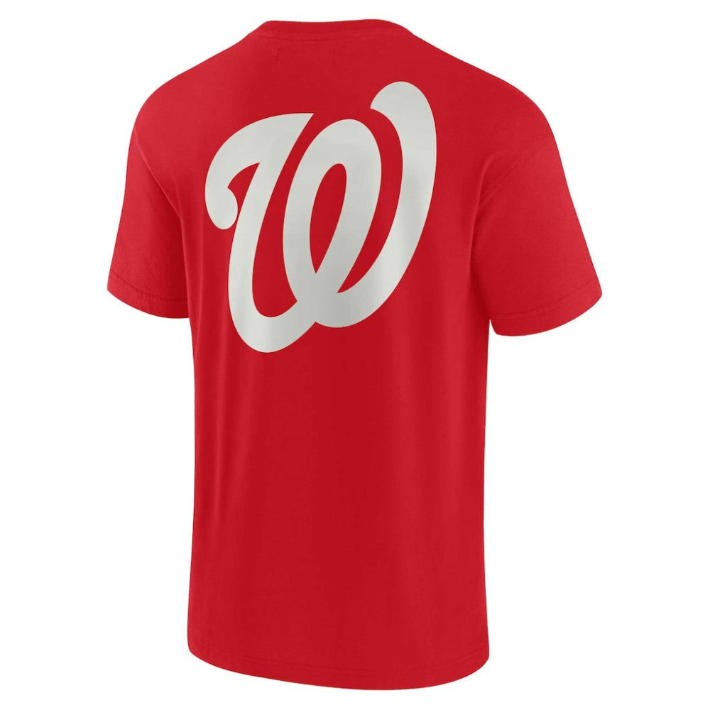 Washington Nationals Unisex Elements Super Soft Short Sleeve T-Shirt - Red