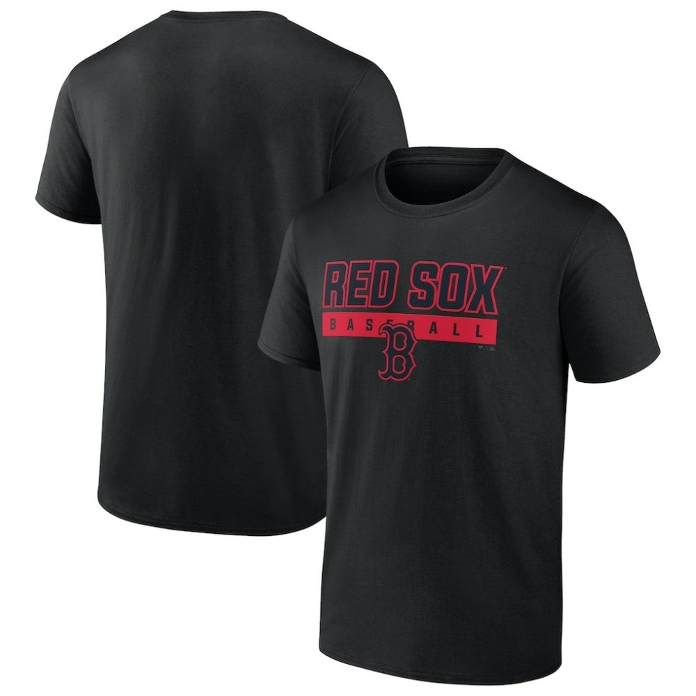 Boston Red Sox In The Mitt T-Shirt - Black