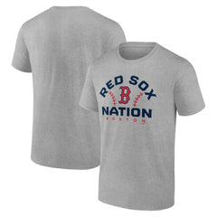 Boston Red Sox Team Go For Two T-Shirt - Heather Gray