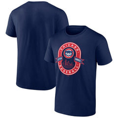 Chicago Cubs Glory Bound Let's Go Cubbies T-Shirt - Navy