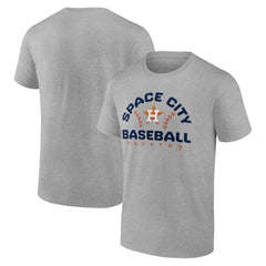 Houston Astros Team Go For Two T-Shirt - Heather Gray