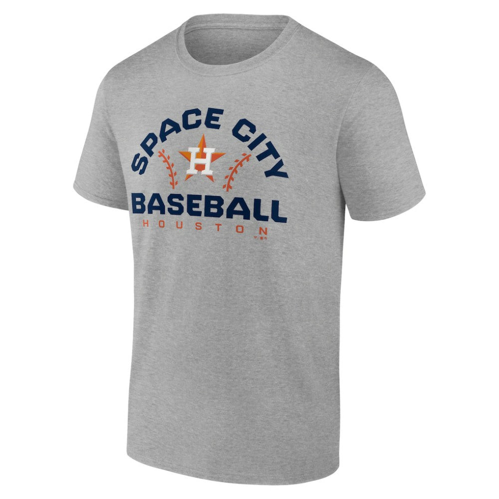 Houston Astros Team Go For Two T-Shirt - Heather Gray