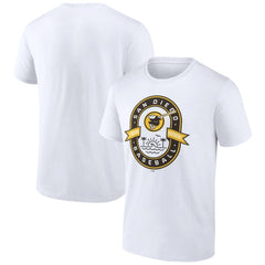 San Diego Padres Glory Bound Friar Faithful T-Shirt - White
