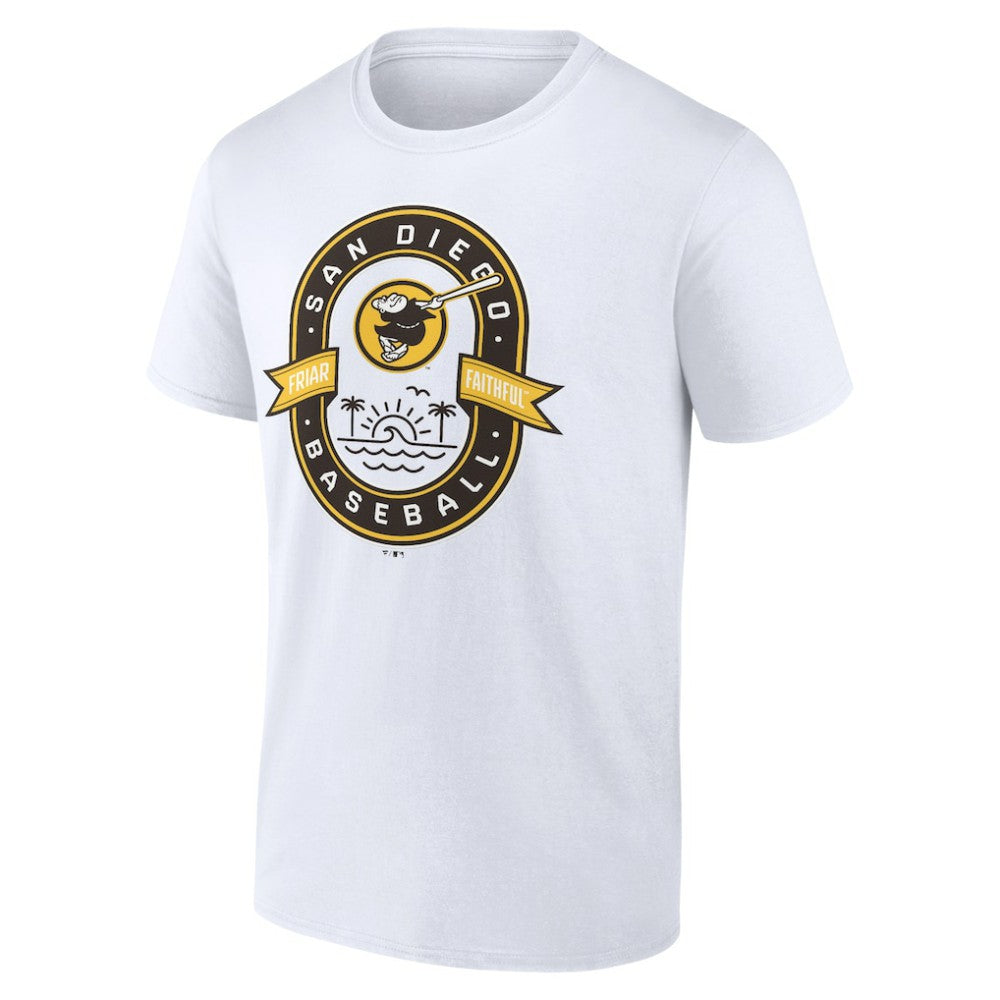 San Diego Padres Glory Bound Friar Faithful T-Shirt - White