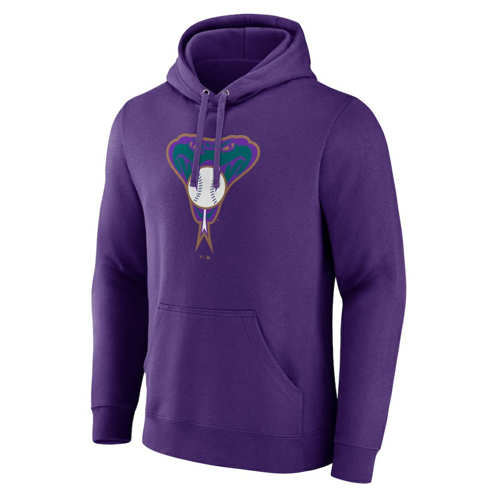 Arizona Diamondbacks Cooperstown Collection Pullover Hoodie - Purple