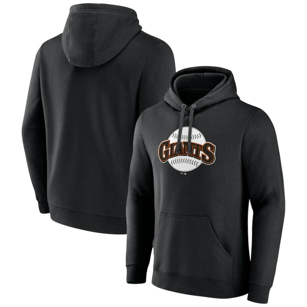 San Francisco Giants Cooperstown Collection Pullover Hoodie - Black