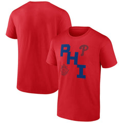 Philadelphia Phillies Record Shattered T-Shirt - Red