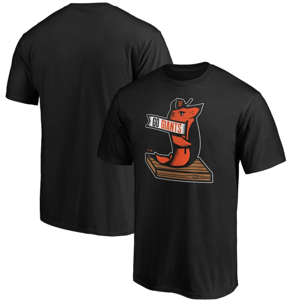 San Francisco Giants Team Adrenaline T-Shirt - Black