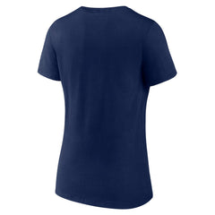 Milwaukee Brewers Women's One Champion V-Neck T-Shirt - Navy
