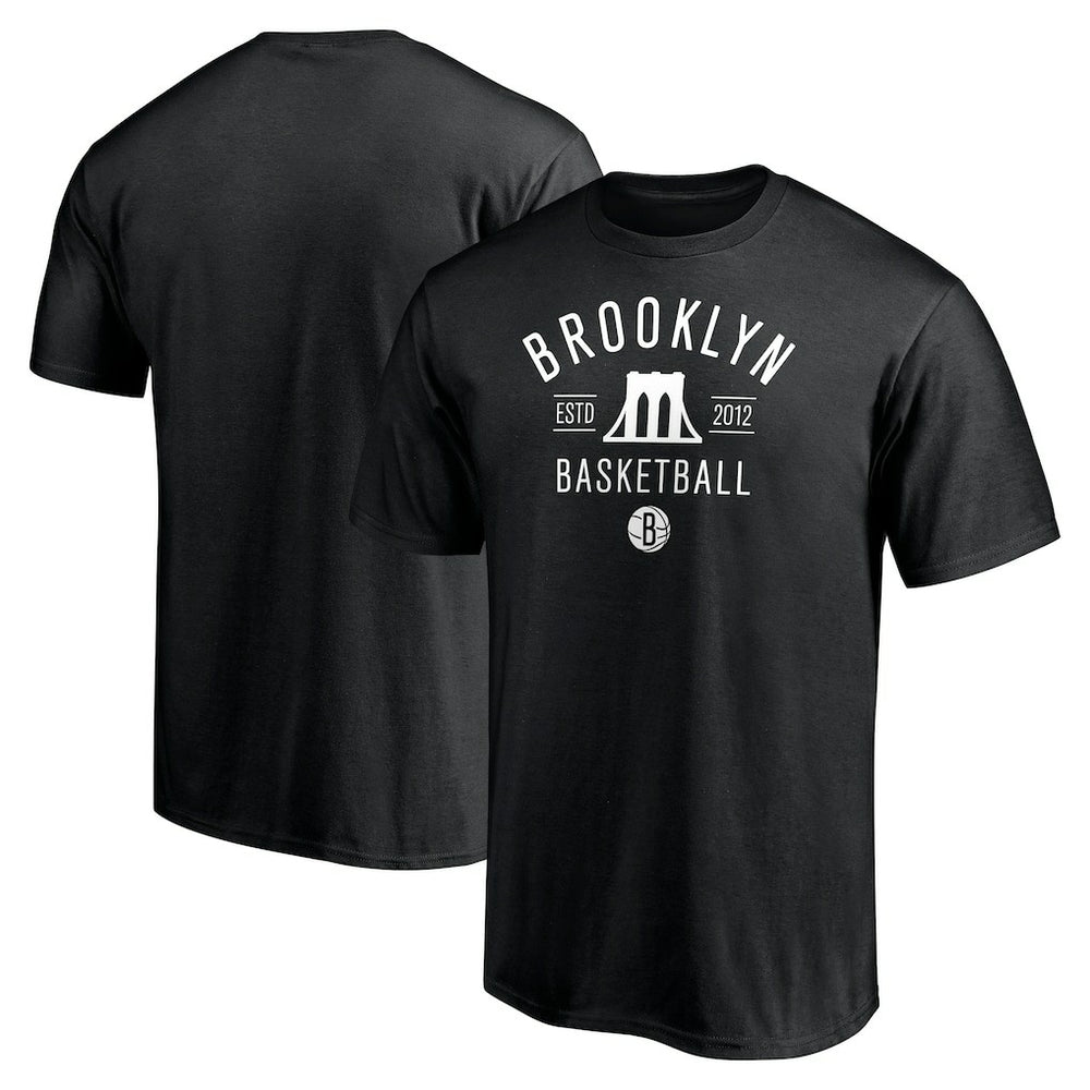 Brooklyn Nets Push Ahead T-Shirt - Black shop