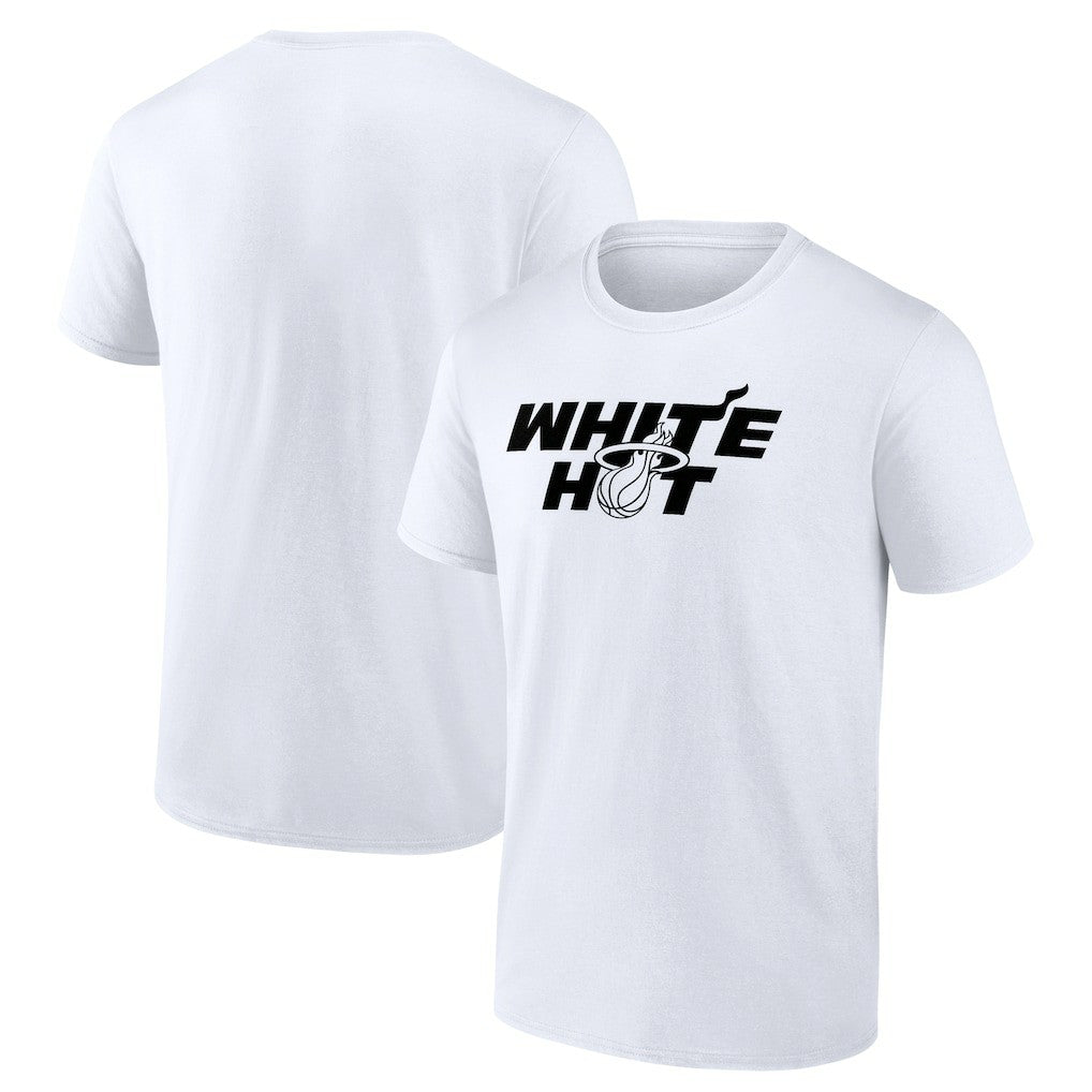 Miami Heat Core Hometown Launch T-Shirt - White cheap